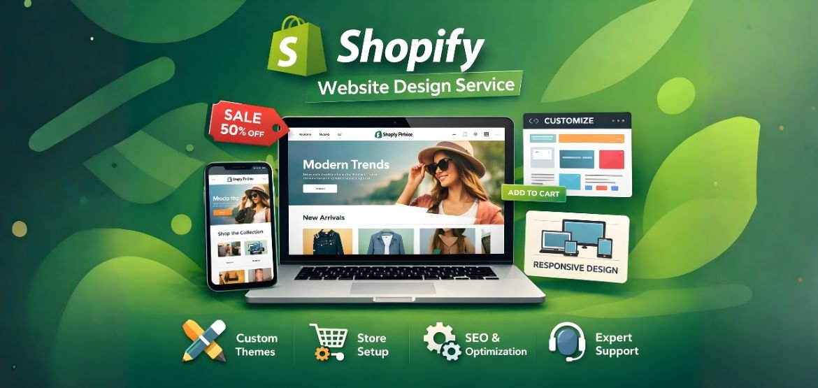 Shopify website design services